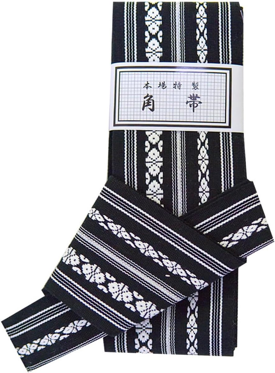 Heren Kimono Obi Riem Japanse Stijl Gevormde Tailleband Gordel Yukata