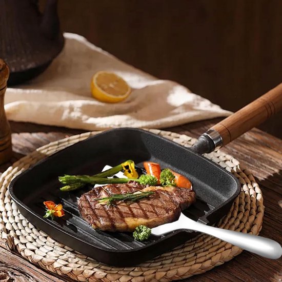 Spatels, pannenspatel, grillspatel roestvrij staal, spatel — afbeelding 3