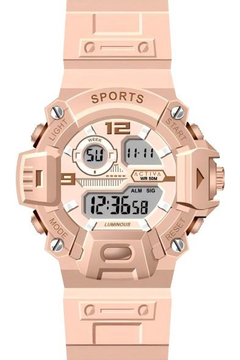 Activa Digital ACW532-003 Dames digitale horloge - 42 mm