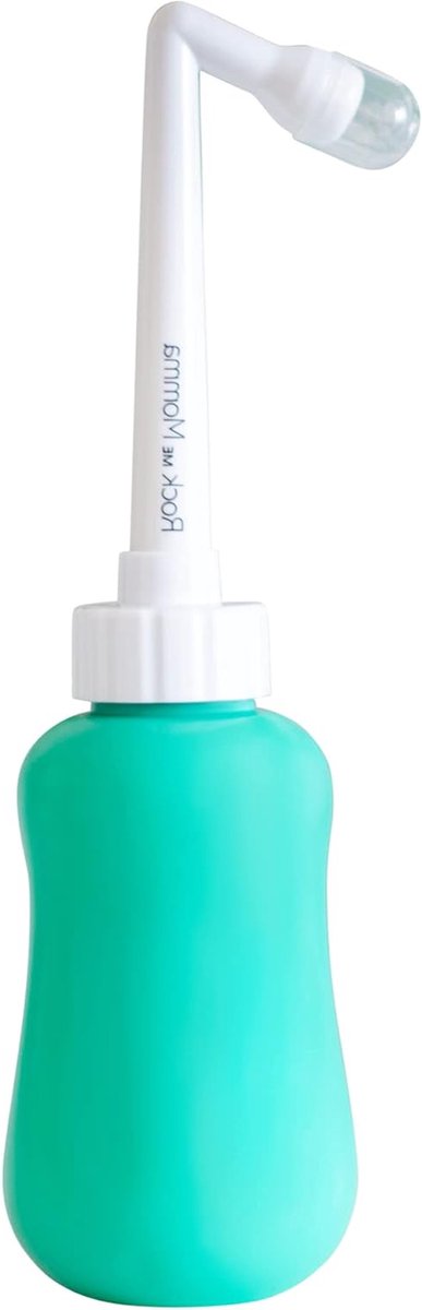 Perineum Spuitfles - Bidetfles Postpartum - Hygiënisch Herstel - Telescopische Sproeikop - 350 ml - Wit