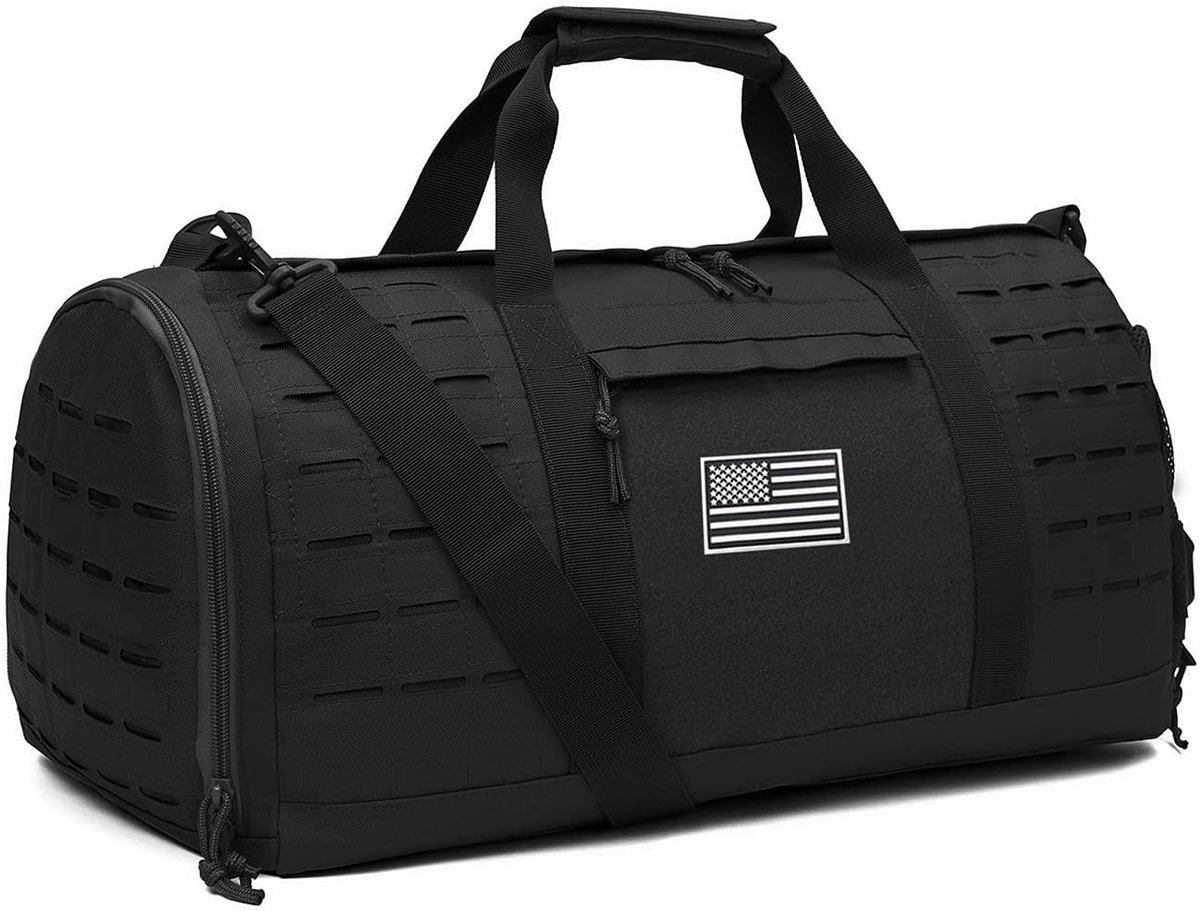 Sporttas 40L - Tactische Duffelbag - Met Schoencompartiment - Ideaal voor Fitness en Reizen - SnelShoppen