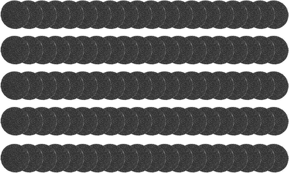 Vervangende Schuurschijven - Schuurpapier Pads - Voetverzorging - Professionele Kwaliteit - 100 stuks 2.5 cm - Niet gespecificeerd