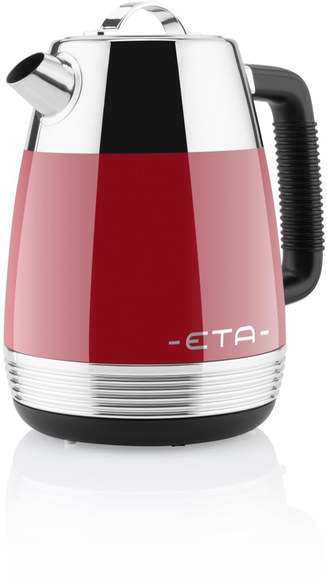 SnelShoppen - Waterkoker 1,7L 2150W Rood Voor Keuken, Feest, Camping, Duurzaam, Snelle Kooktijd, Ergonomisch, Veilig, Modern Design