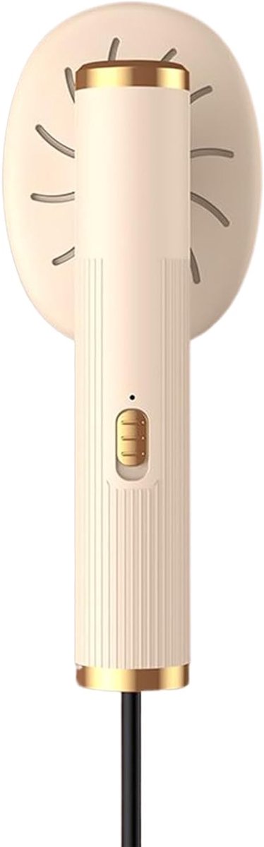 Kledingstomer Handstomer - Draagbare Strijkplank - Kreukels Verwijderen - Dubbele Functie - 28.6x8.5cm - Khaki