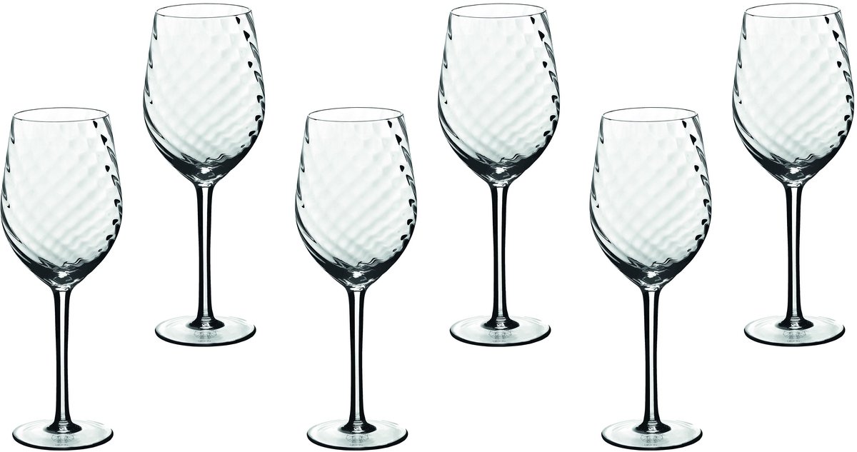Glas op voet 36cl STEN - 6 Stuks