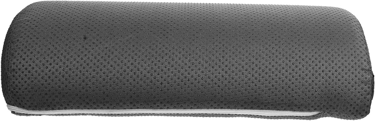 Voetenbankje Kantoor - Voetsteun Bureau - Comfortabel Zitten - Traagschuim Kussen - 40x20x10CM - Zwart