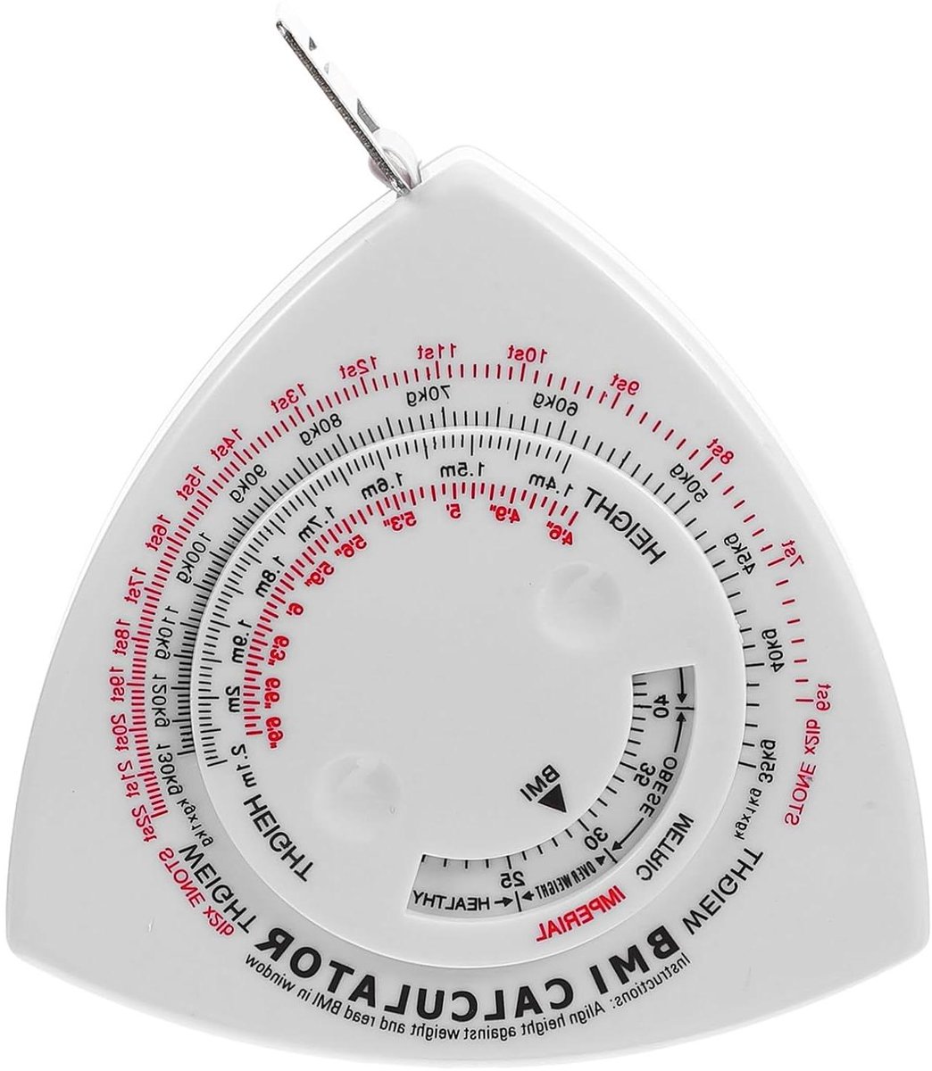 Rolmaat Meetlint - Lichaamsmaat Lint - Lichaamsmetingen - Intrekbaar Ontwerp - 1.5 Meter - Assorti