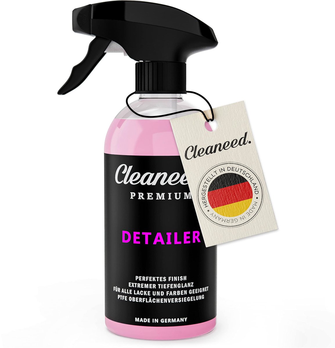 SnelShoppen - Premium Auto Detailer voor Snelle Lakverzegeling en Droge Was - Carnauba Was met Extra Sterke Glans - 500ml