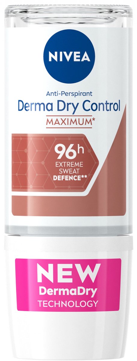 NIVEA Anti-Transpirant Roller Derma Control - 50 ml