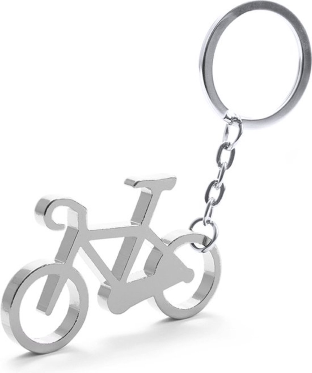 Knaak Fiets Sleutelhanger - Fiets Hanger - Aluminium Sleutelring - Wielren Cadeau - Accessoire Voor Fietsliefhebbers