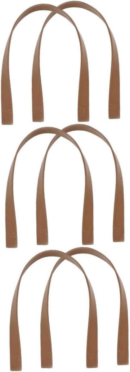 Tote Bag Riemen - Polsbanden Handtassen - Tassen Personaliseren - PU Leer Met Klinknagel - 60 cm - Aardetinten
