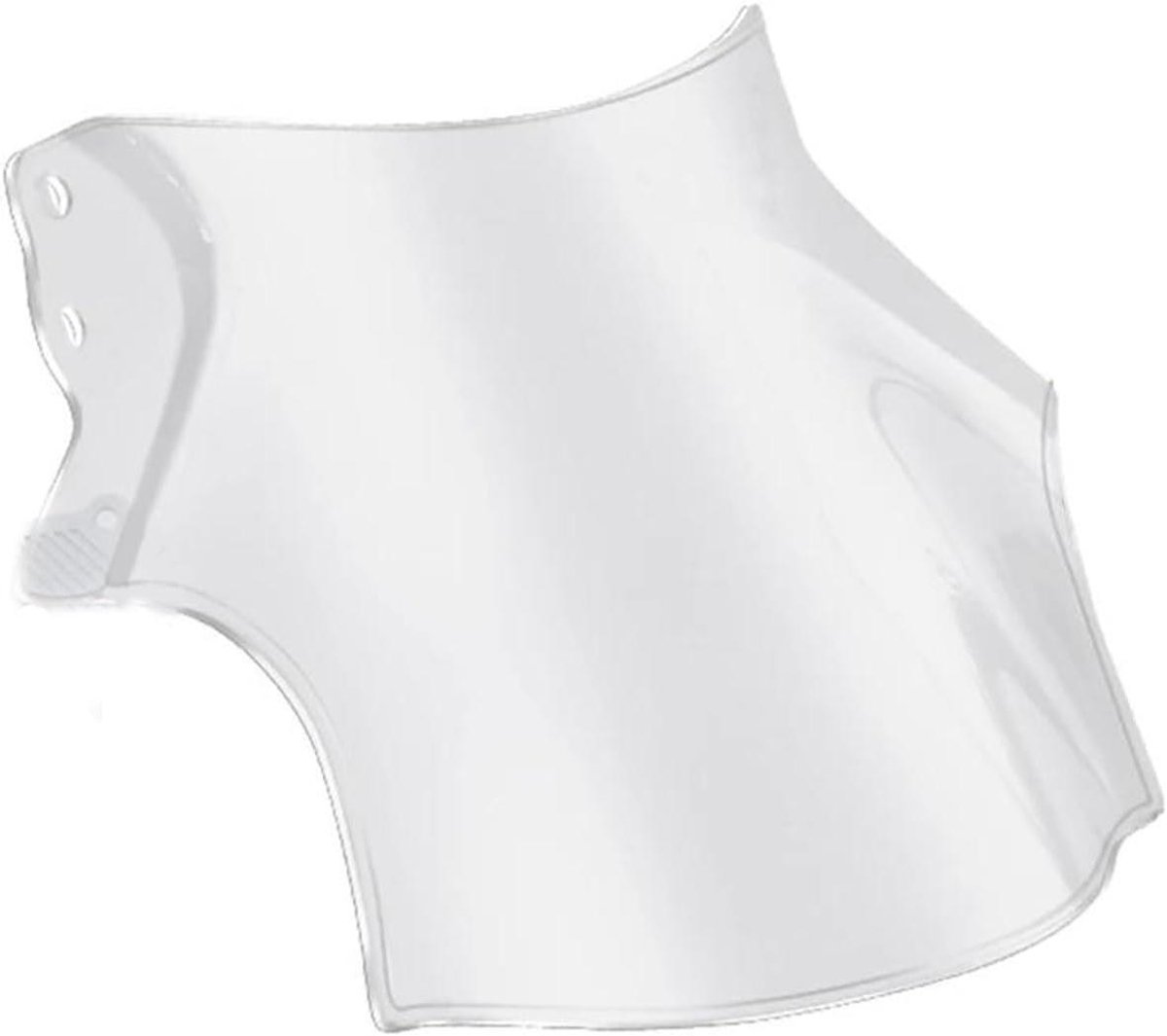 Motorfiets Windscherm - Fiets Deflector - Comfortabel Rijden - Verbetert Windbescherming - 5-7 inch - Helder