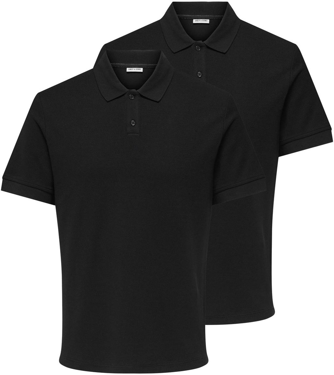 Only & Sons Heren poloshirt 2 pack Ben