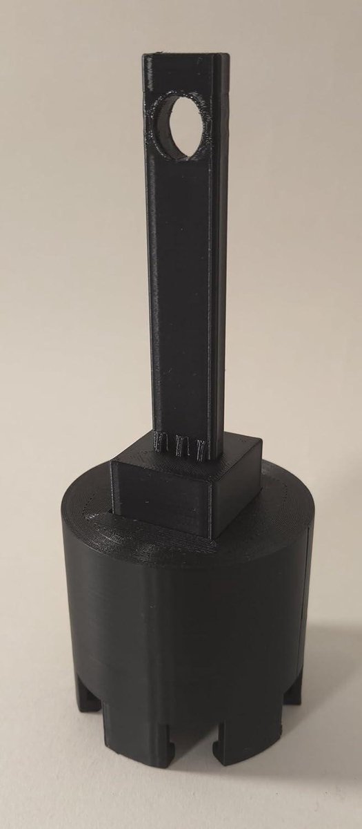 Rookmelder Demontagegereedschap - Rookmelder Picker - Onderhoud Rookmelder - Perfecte Pasvorm - 1 Stuks - Zwart