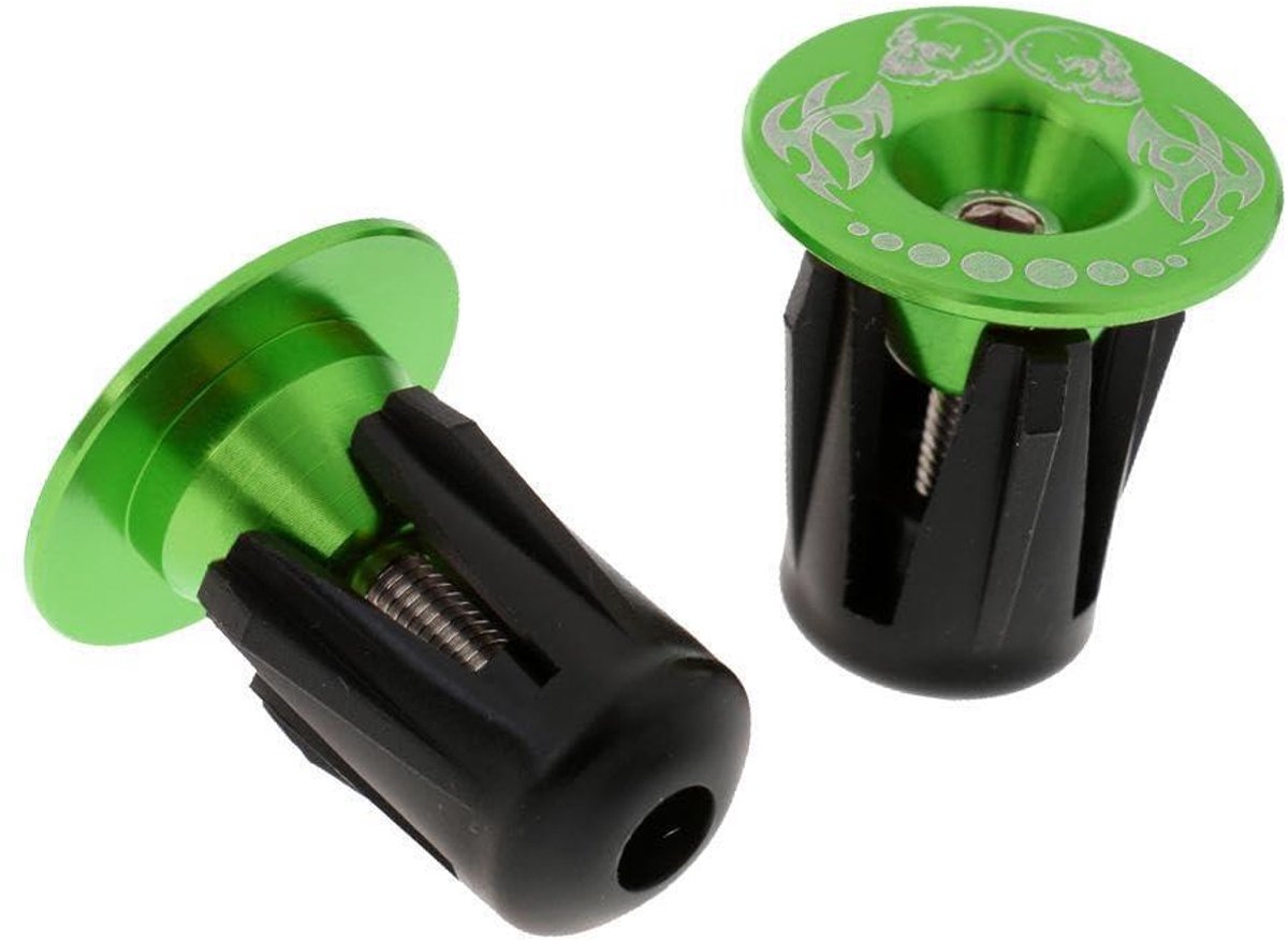 Stuureinddoppen Fiets - Stuurdoppen Einddoppen - Fiets Optoppen - Nauwkeurig CNC Gefreesd - 2.5 cm Diameter - Diverse Kleuren