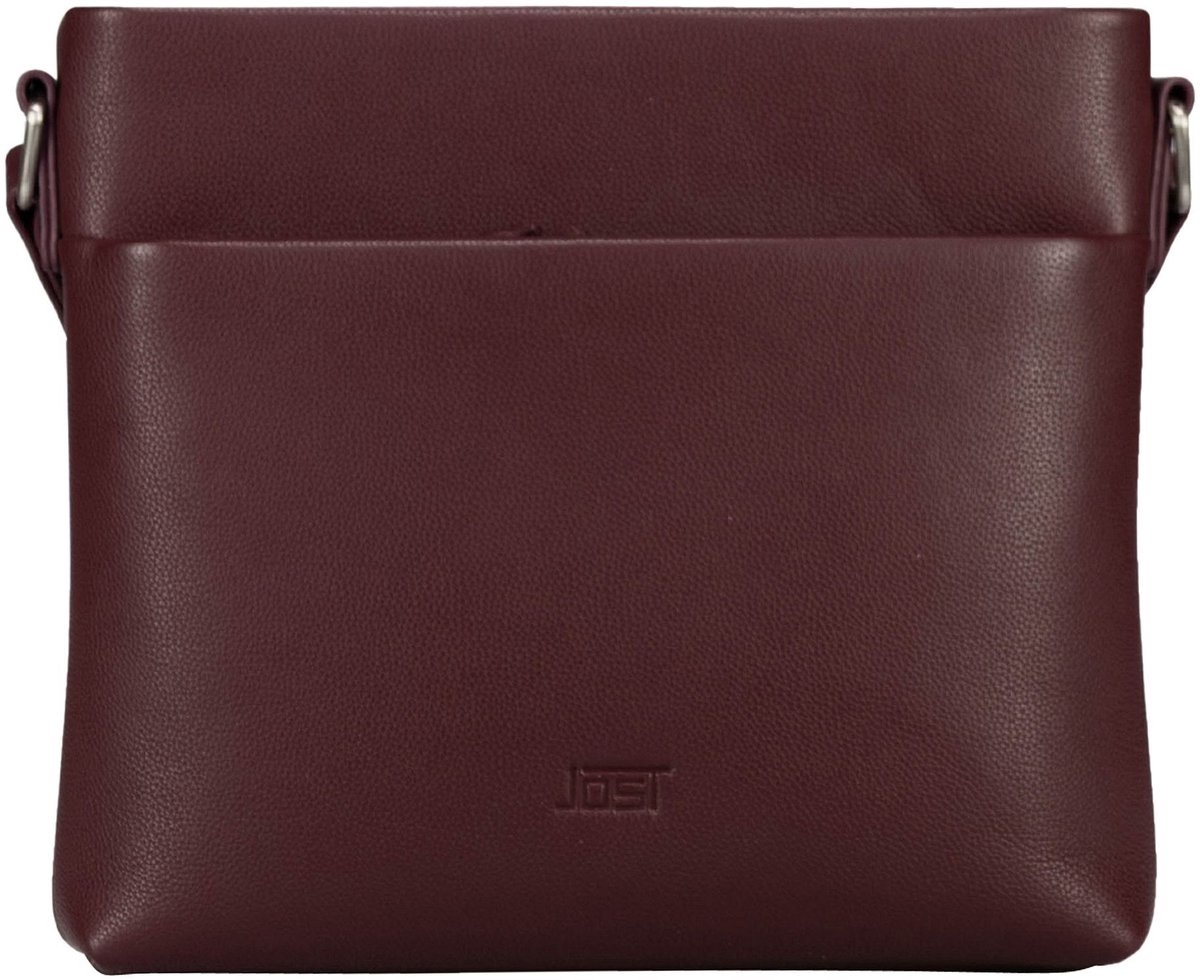 JOST Leren schoudertas Lysa Shoulder Bag Red donkerrood