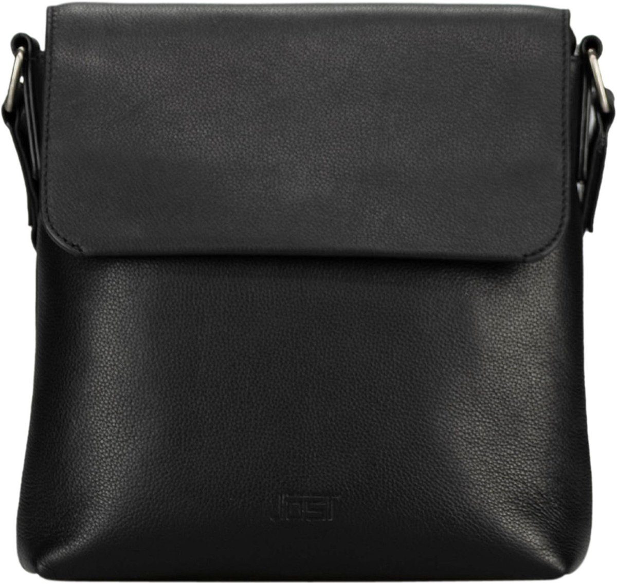 JOST Leren schoudertas Lysa Shoulder Bag Black zwart