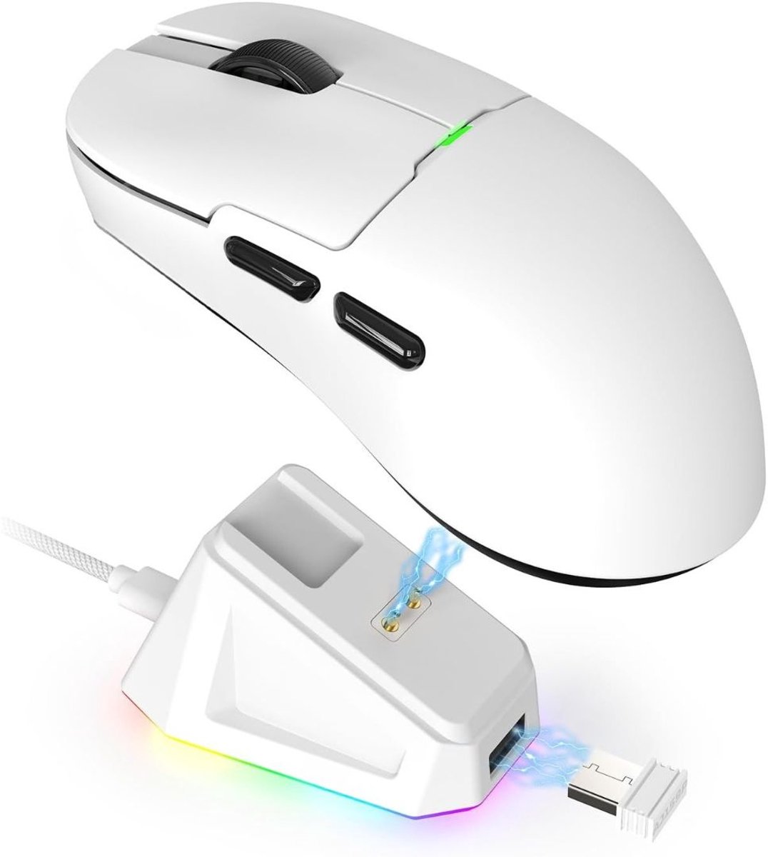 Zavio® Gaming Mouse Wireless - Gamingmuis Draadloos - Computermuis - Ergonomisch