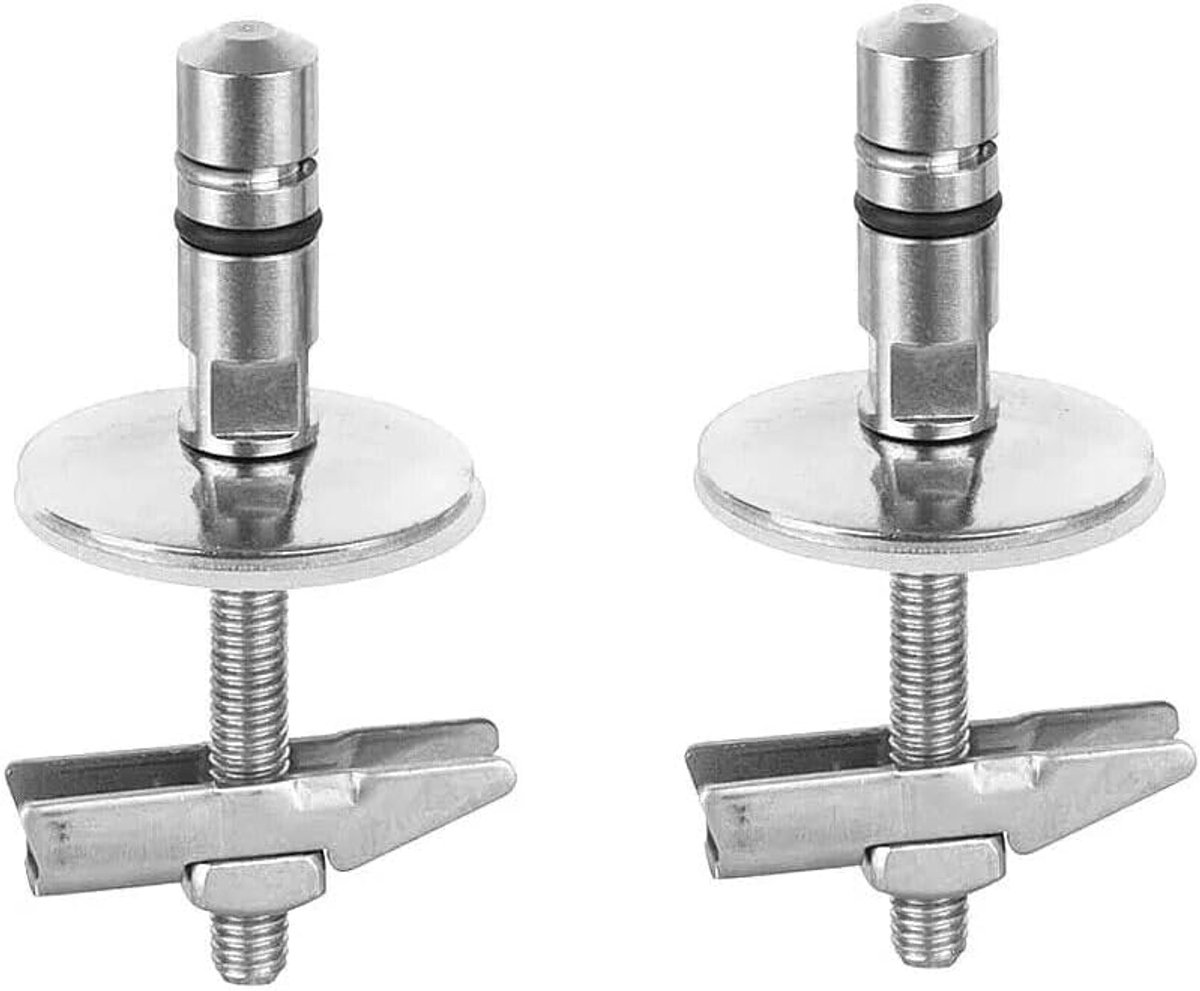 Vervangende wc-bril voor Villeroy & Boch Omnia Architectura 98M9C101 roestvrij staal softclose 2,5 cm 24 mm