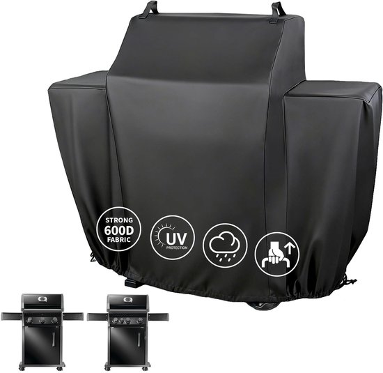 Omgoods - Weerbestendige Grillcover voor Napoleon Rogue 425 - Zwart 600D