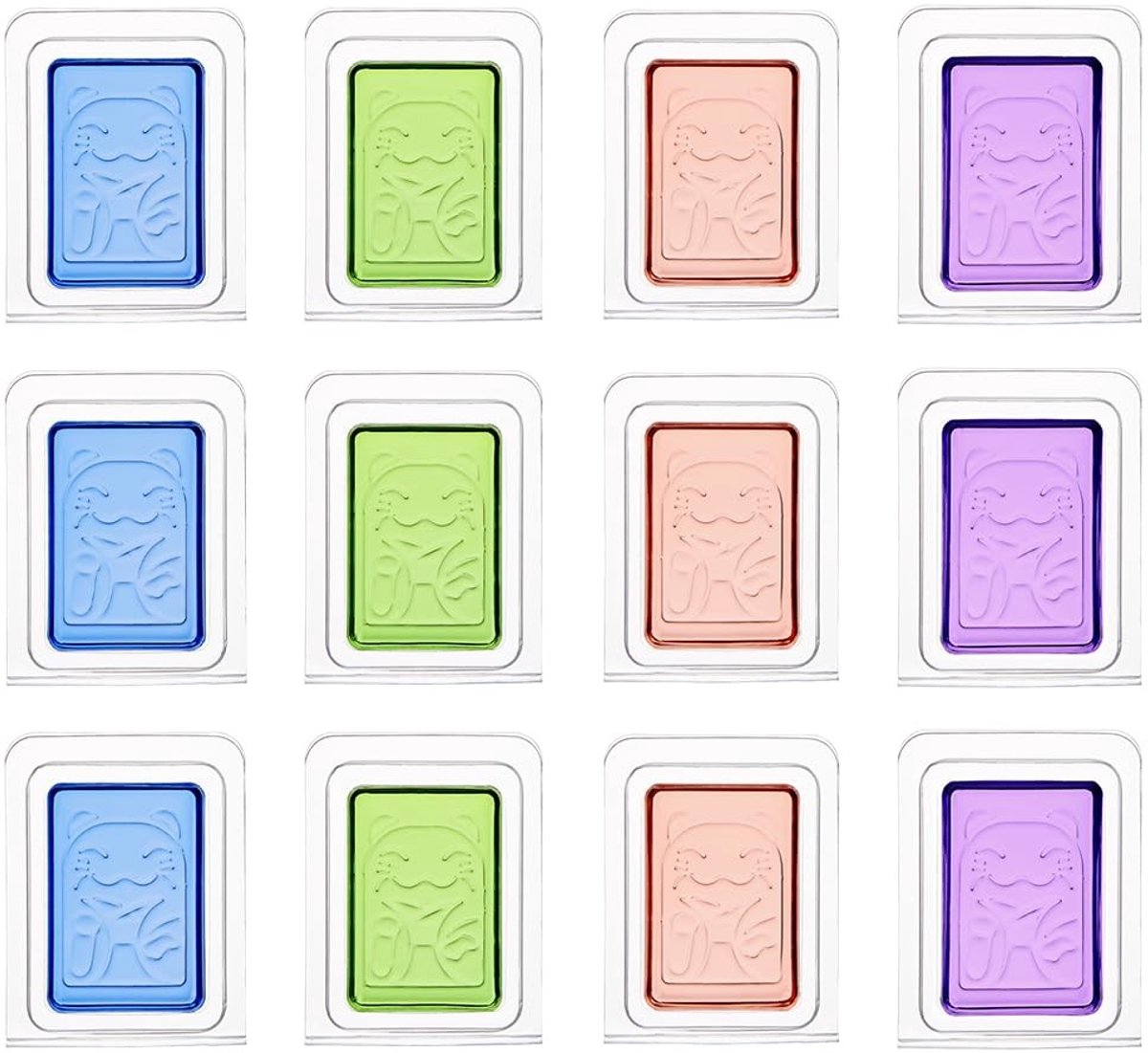 Omgoods - Pack of 12 Dustbins - Luchtverfrisser voor Vuilnisbakken