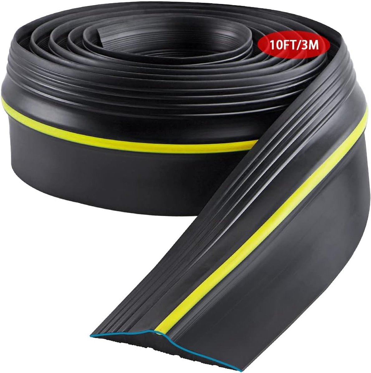 3 m garagedeur drempelafdichting, doe-het-zelf koudesnijder vervanging rubber