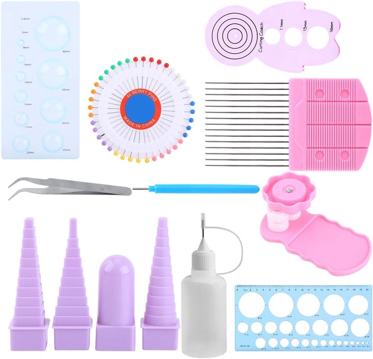 Tools Papier Quilling Kit Gereedschappen Accessoires Set en benodigdheden DIY Ontwerp Tekening Handcraft Tool