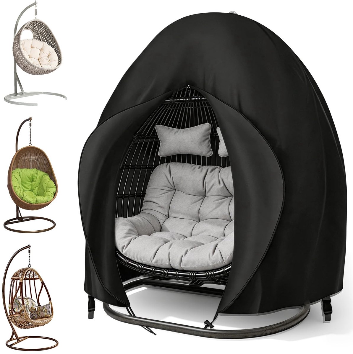 Omgoods - Hangstoelhoes 210D Oxford - Bescherming voor Dubbele Schommelstoel