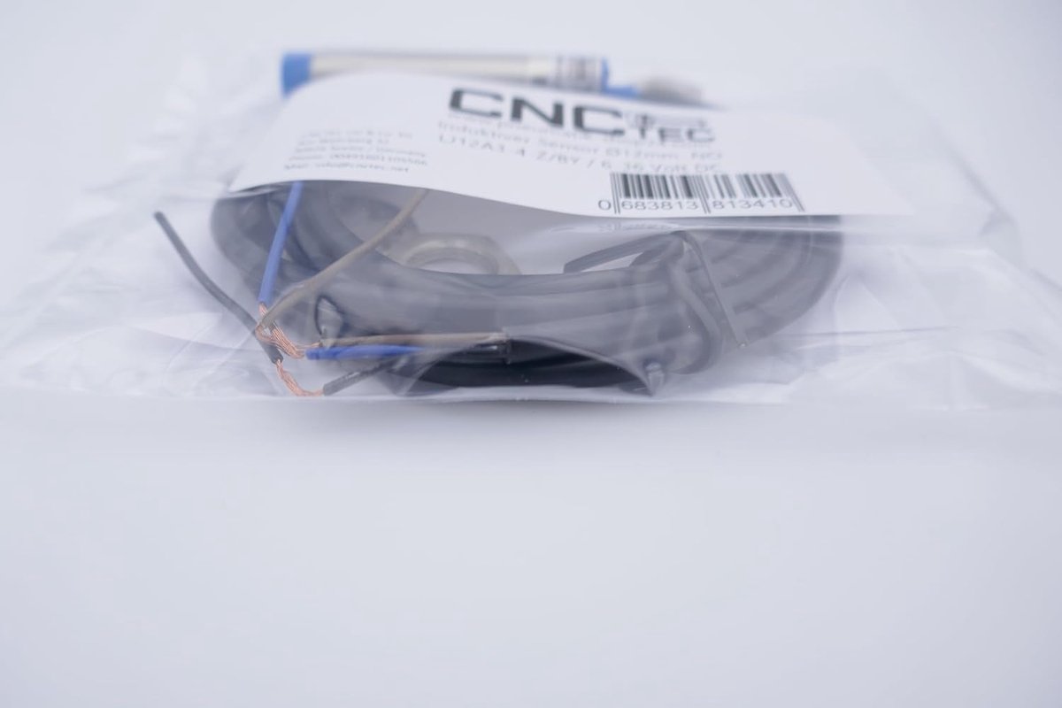 Inductieve naderingsschakelaar/sensor Ø12mm 6-36 Volt PNP NO 3-draads 4mm CNC 3D-printer eindstop