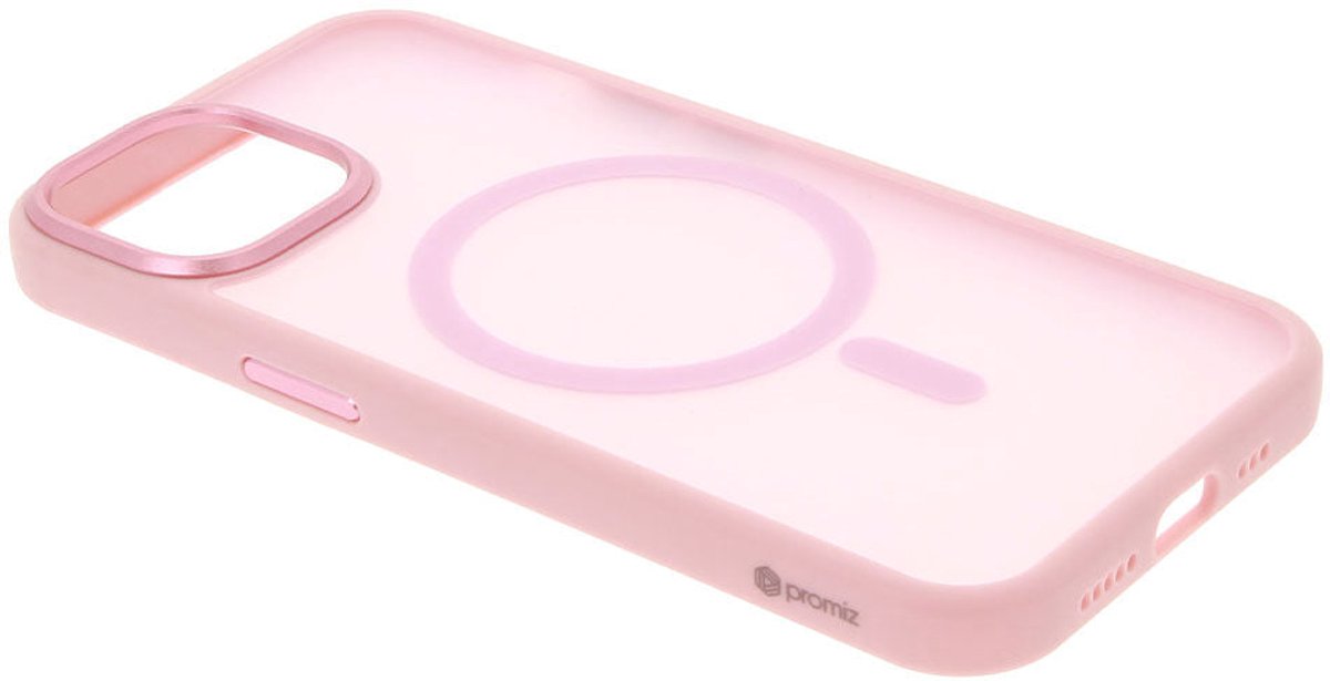 Soft Grip Case - Pink, for iPhone 15 Pro
