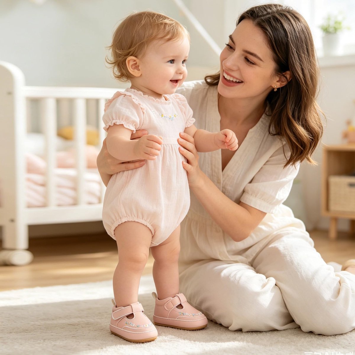Omgoods - Zachte Antislip Sneakers voor Baby's in Diverse Kleuren