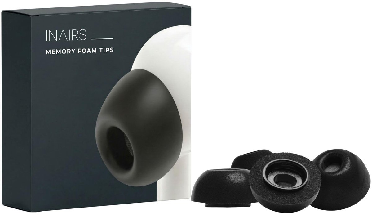 Omgoods - Geheugen Schuim Oorkussens voor AirPods Pro - 5 Paar