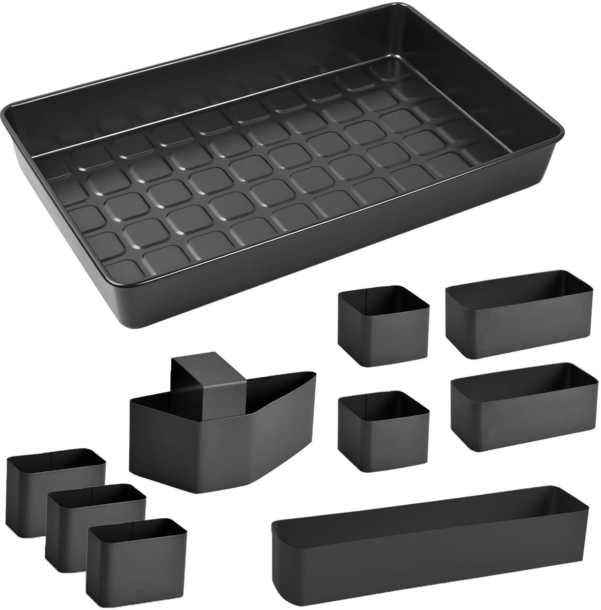 Omgoods - Cijfers en Letters Bakvorm Set - 10 Stuks - Verstelbare Aluminium Mallen