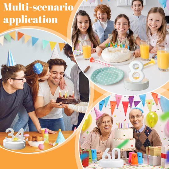 2 stuks Siliconen Gietvormen, Gietvormen, Moule à Bougie 3D Fait à La Main, Moule Bougie Silicone, Moule En Silicone Pour Bougeoir, Pour La Décoration D'un Anniversaire, D'un Mariage — afbeelding 4