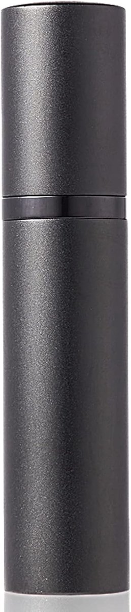 Navulbare parfumverstuiver, 9 ml, vultechniek zonder trechter, leeg, spuitfles voor reizen, handtas, onderweg, zwart