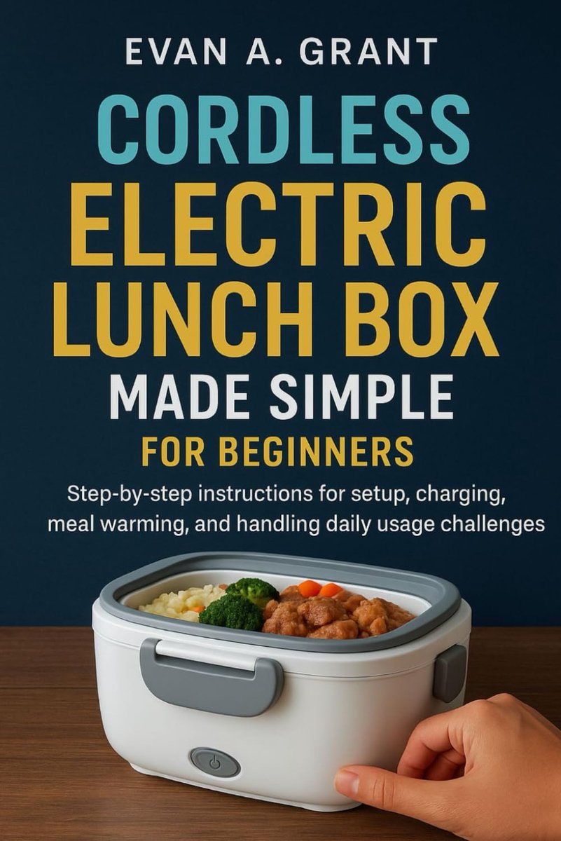 Electric Lunch Box Made Simple for Beginners: Step-by-step instructions for setup, charging, meal warming, and handling daily usage challenges