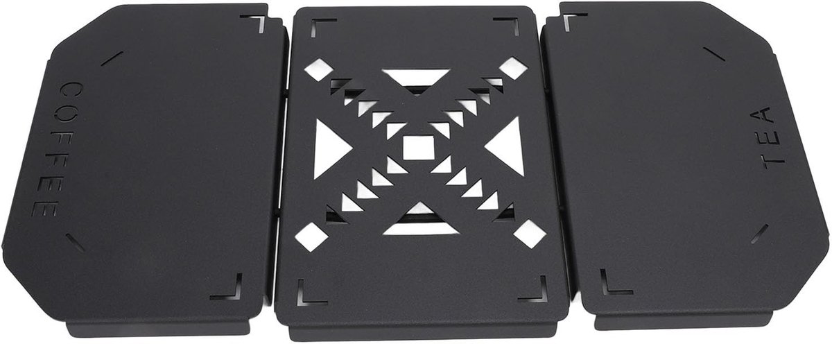 Omgoods - Opvouwbaar Aluminium Tafeltje voor Lunchbox, Ideaal voor Kamperen