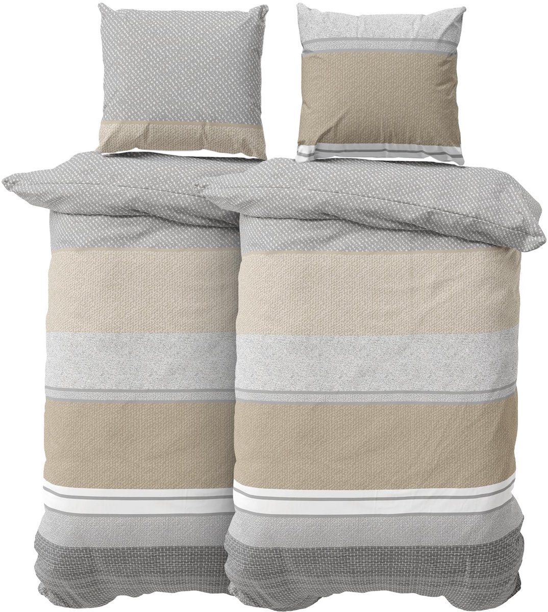 Omgoods - Premium 4-delige Bedlinnen Set 135 x 200 cm met Kussenslopen