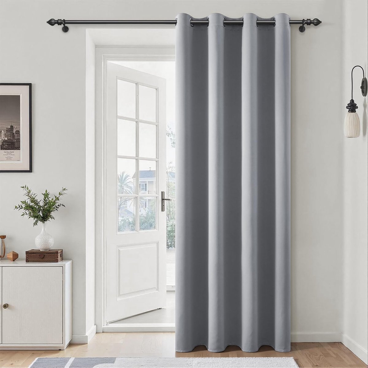 Moderne Blackout Gordijnen - Lichtgrijs - 140 x 210 cm