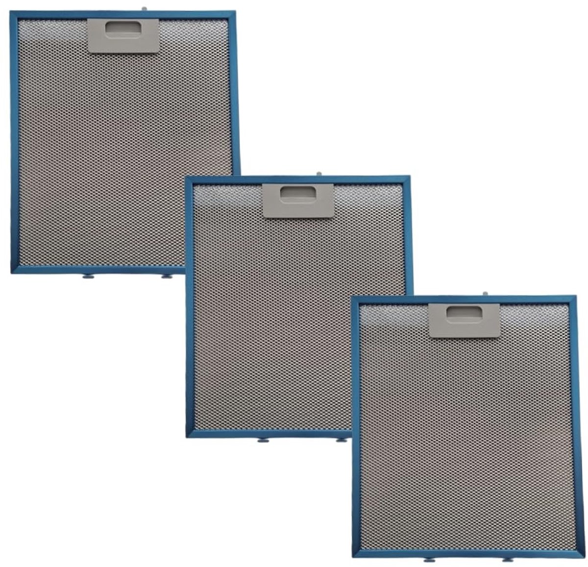 Omgoods - Vetfilter voor Afzuigkap - 3 Aluminium Filters, Geschikt voor Elica en Andere Merken