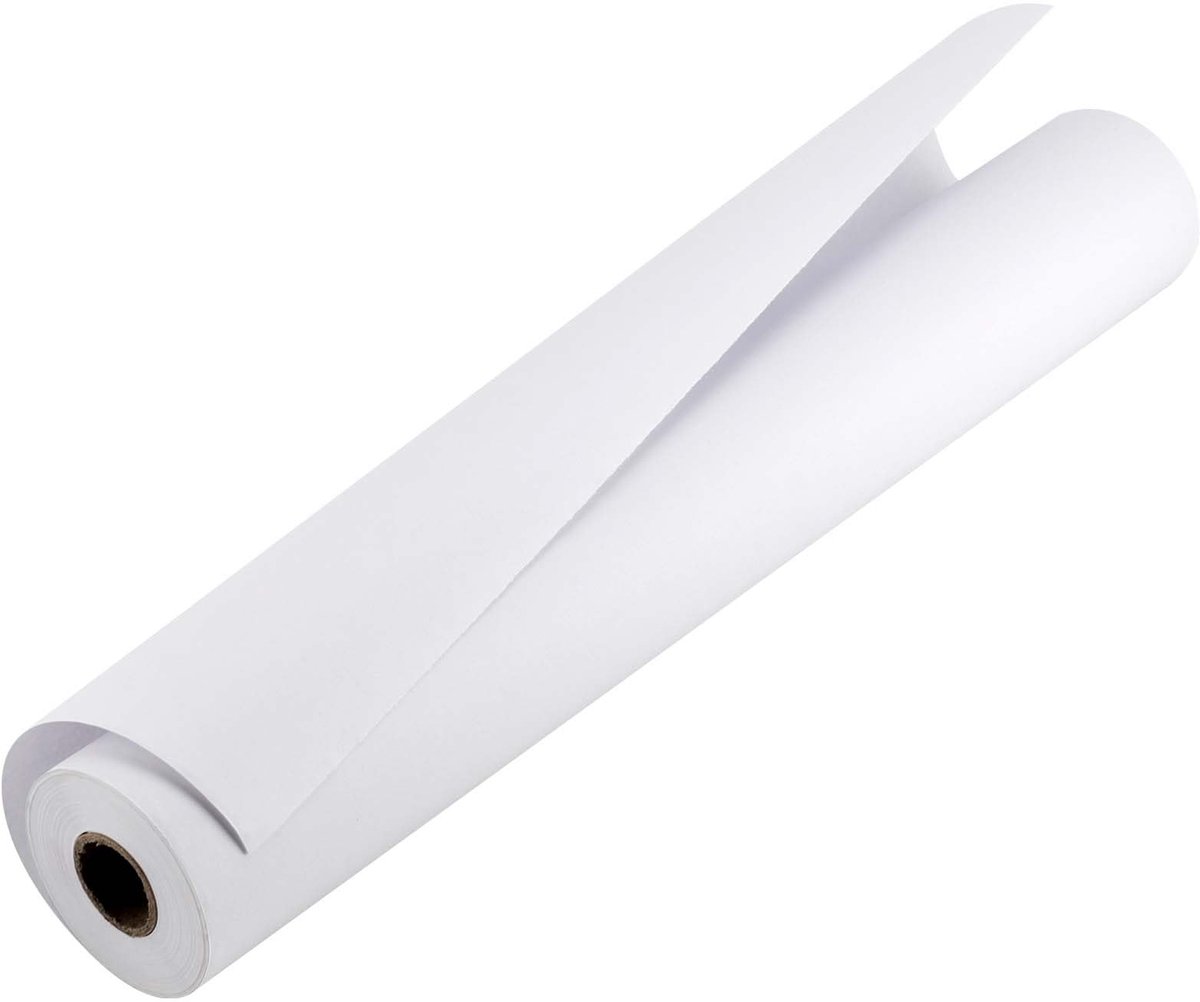 Omgoods - 44 cm x 30 m Wit Tekeningpapier Rol - Ideaal voor Schilderen en Schetsen