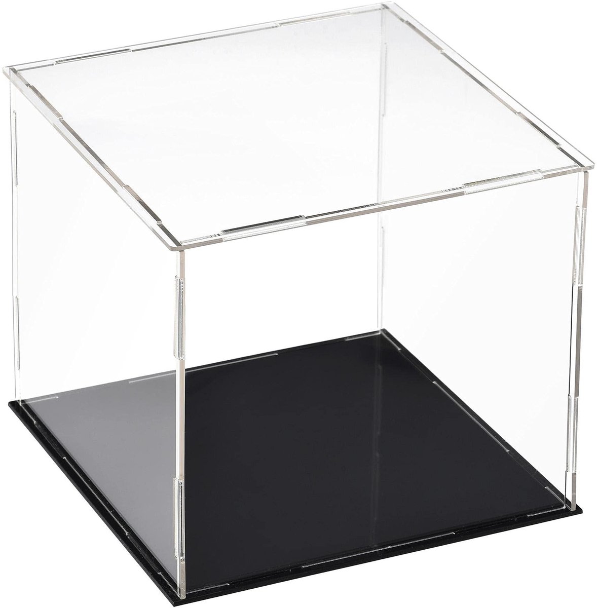 Omgoods- Vitrine 20x20x20cm - Stofbestendige Beschermbox - Presentatiekubus - Voor Figuren/Speelgoed - Thuisopslag - Transparant/Acryl