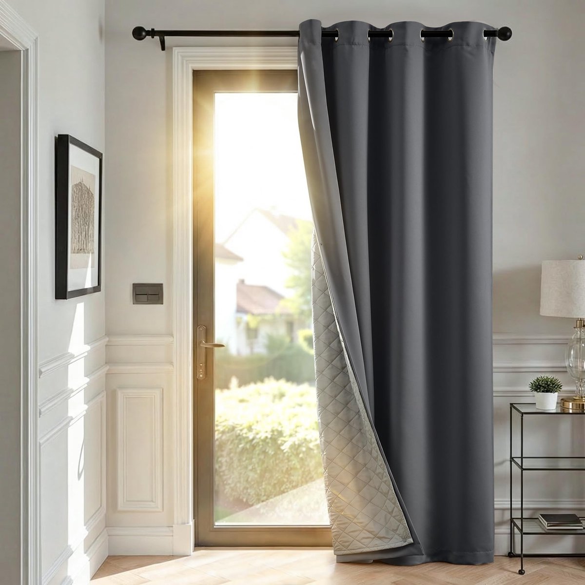 Omgoods - Thermische Gordijn met Koude Bescherming - 240 x 140 cm met Oogjes