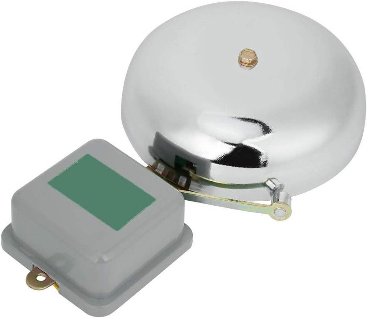 Elektrische Bel - Alarmzoemer Schoolbel - Klaslokaal Alarm - Niet-sprankelend Slagtype - 150 mm Komdiameter - Roestvrij Staal