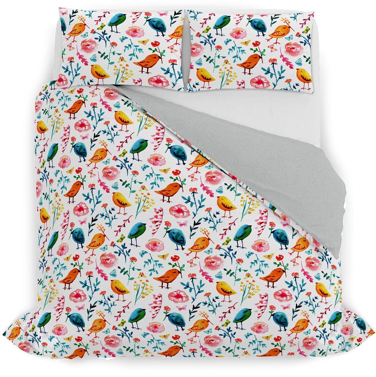 Omgoods - Beddengoedset Watercolor voor Tweepersoonsbed 250 x 200 cm