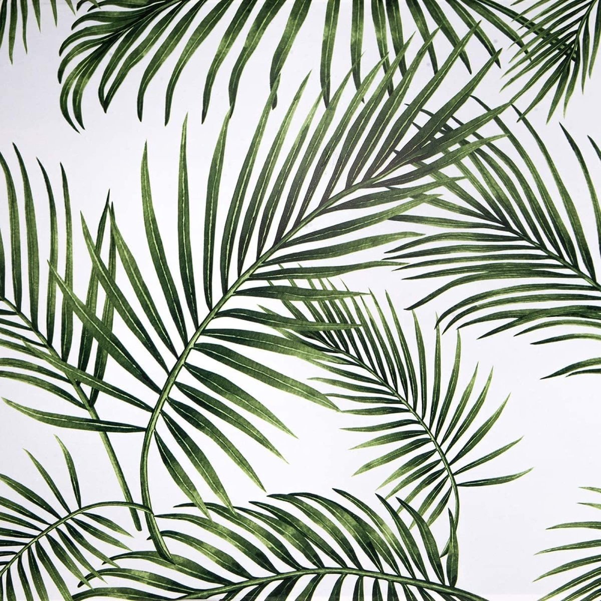 Omgoods - Zelfklevend Vinyl Behang - Waterdicht Groene Jungle Motief 90x1000cm