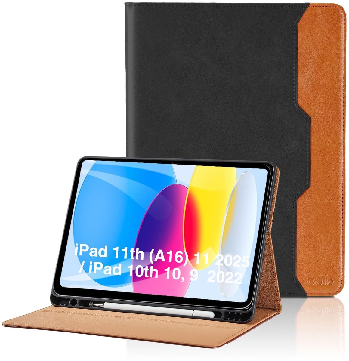Omgoods - Leather Protective Case voor iPad 11 inch/10.9 inch - Auto Sleep/Wake Functie