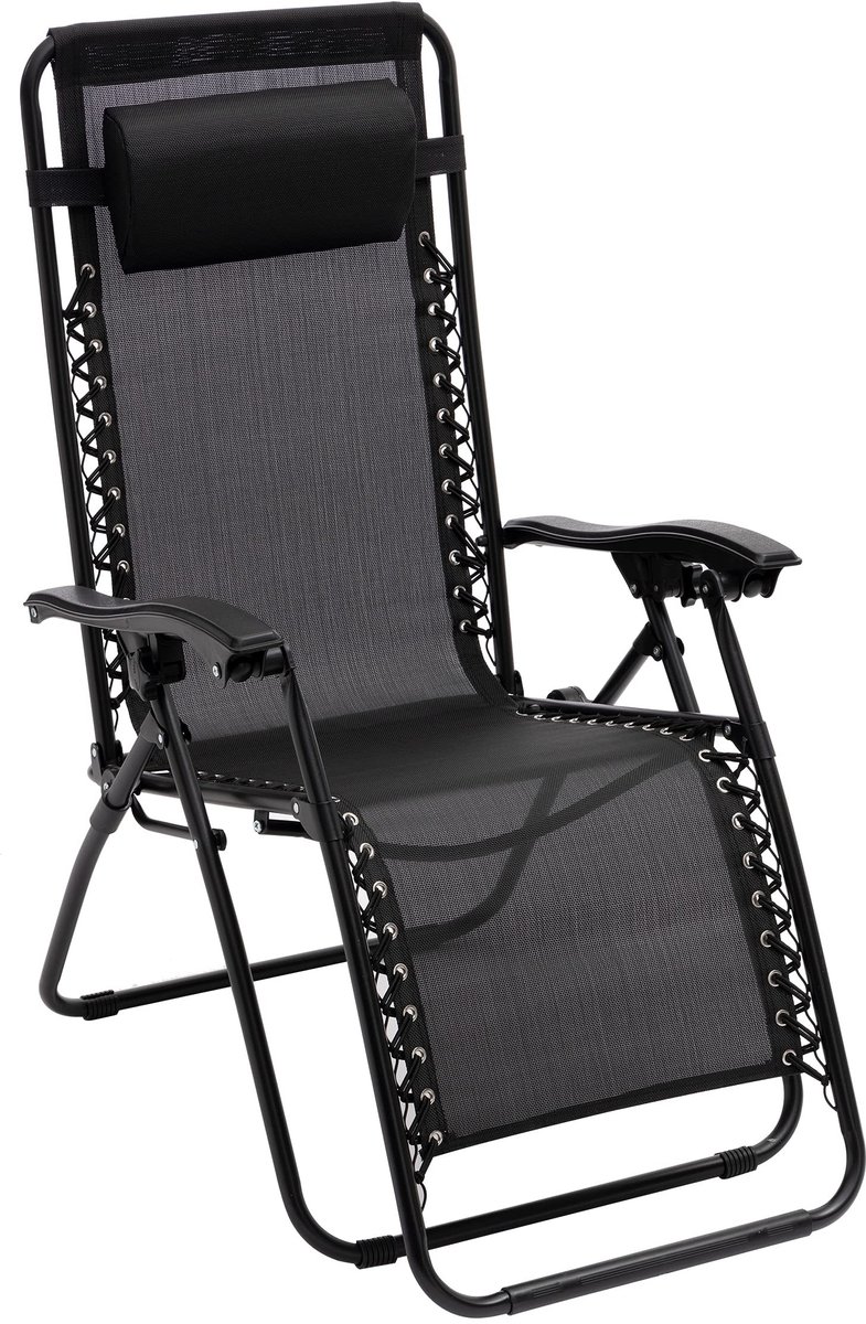 Omgoods - Tuin Lounger - Vouwbare Zero Gravity Stoel voor Ontspanning