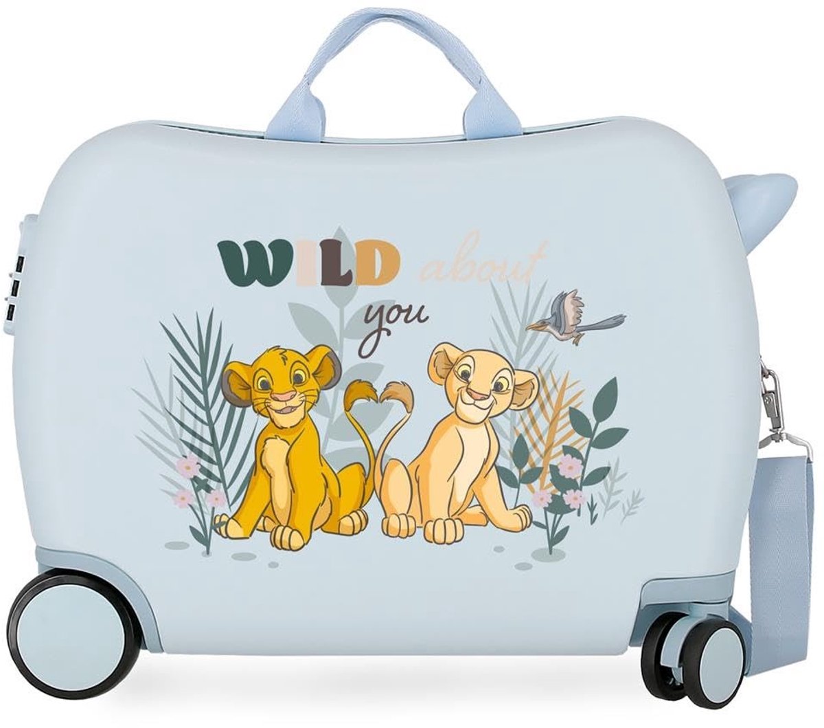 Omgoods - Kinderkoffer met Leeuwenkoning Ontwerp