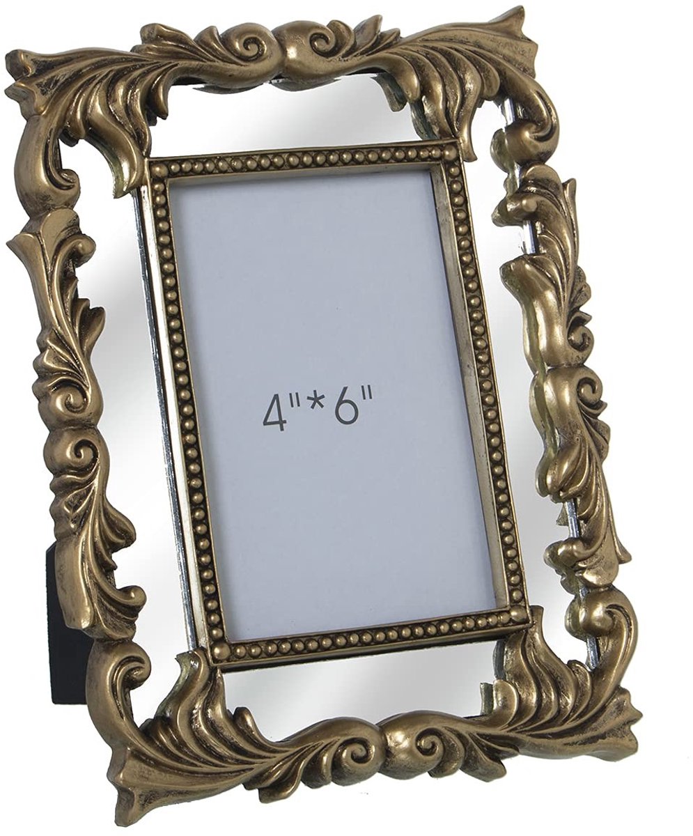 Omgoods - Fotolijst voor 10x15 cm Foto's - Hars en Spiegel
